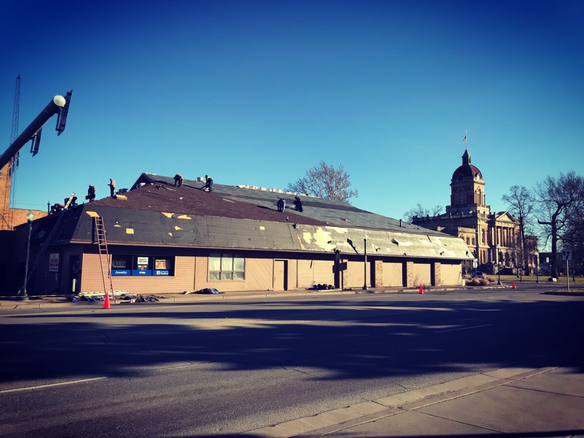 commercial roof replaced in nappanee indiana