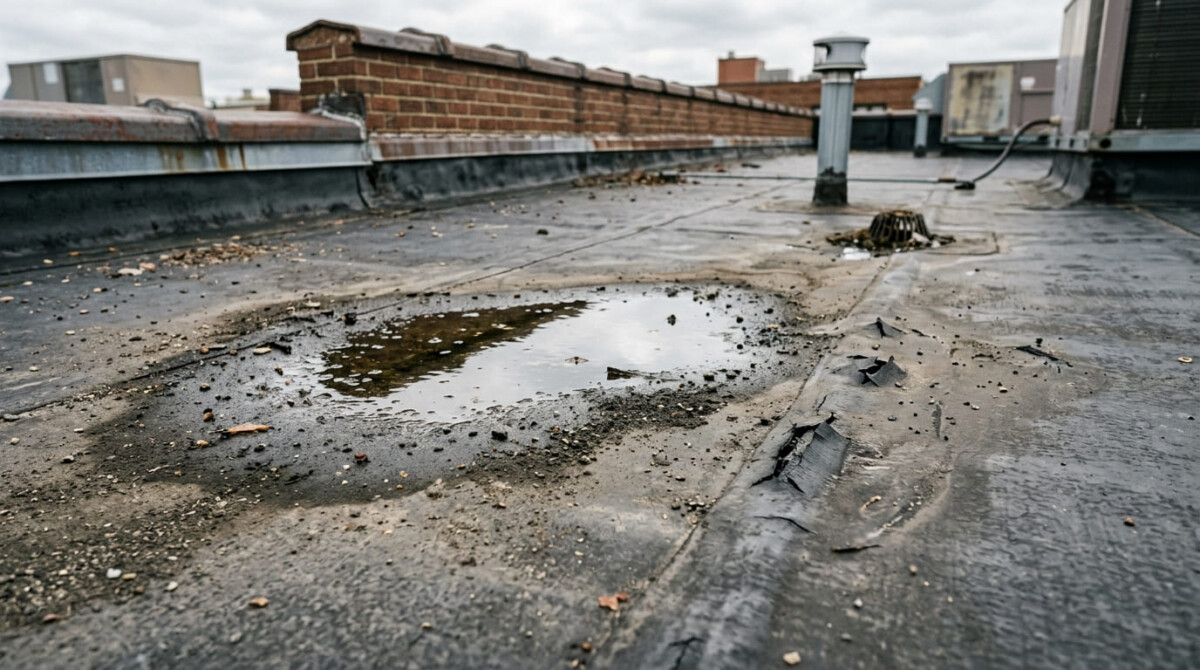 Flat Roof Problems - Signs, Causes & Smart Repair Solutions