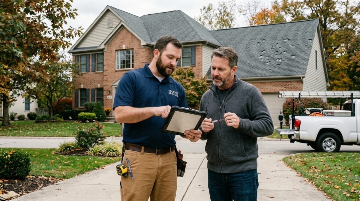 How to Choose the Right Hail Damage Roofing Contractor
