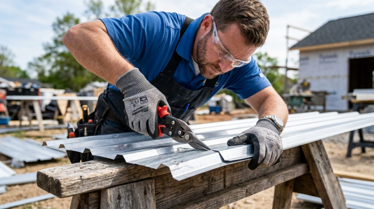 Safe Metal Roof Cutting - DIY Steps, Tools, and When to Get Help