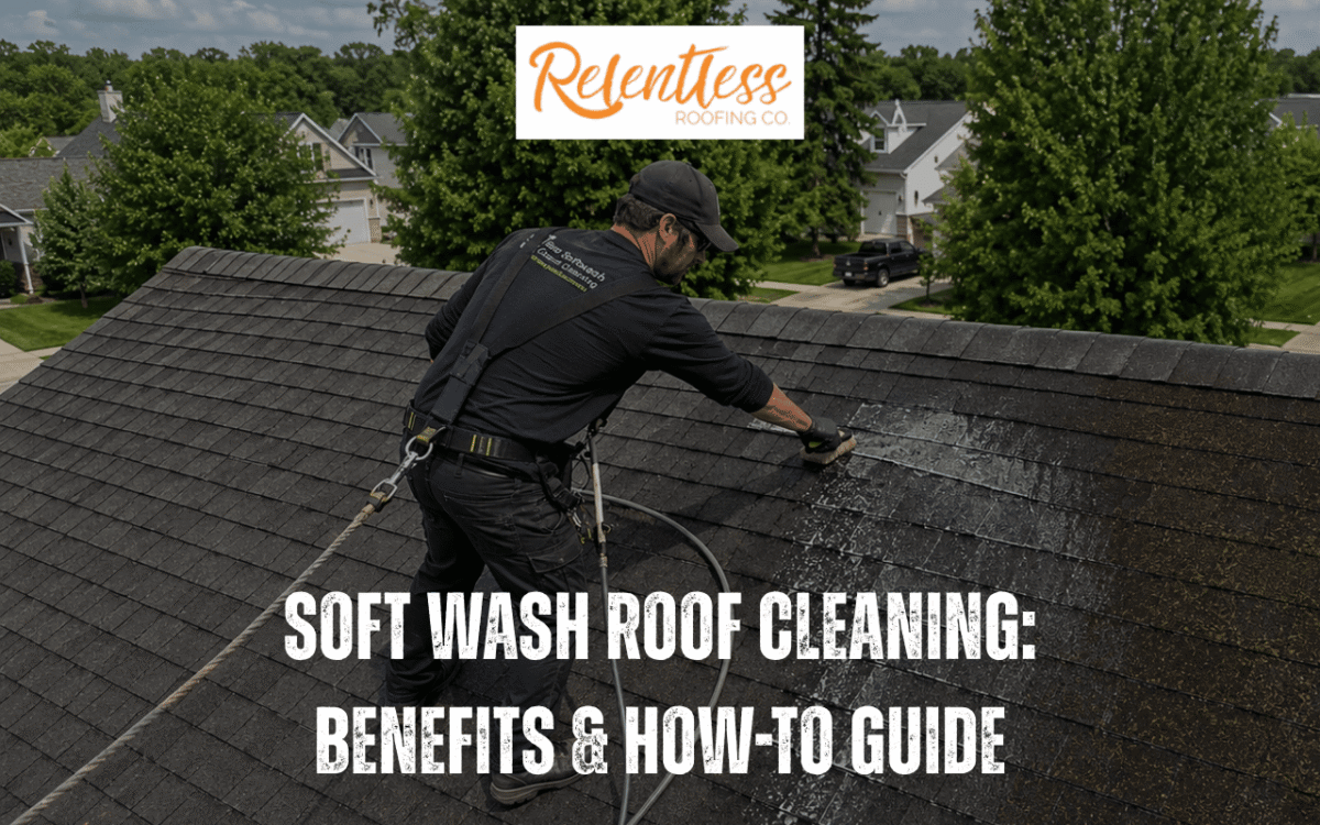 Soft Wash Roof Cleaning - Benefits & How-To Guide