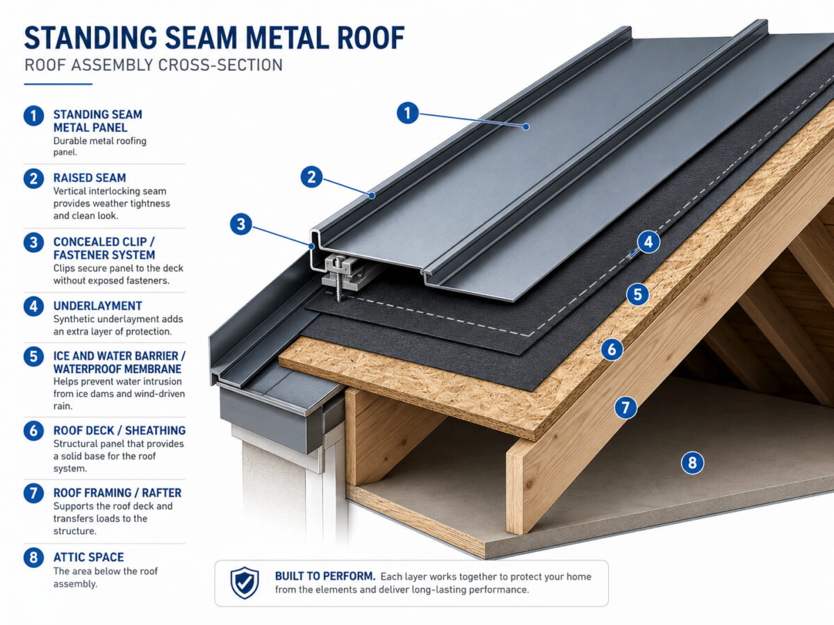 Standing Seam Metal Roof Pricing in Indiana - What to Expect in 2026