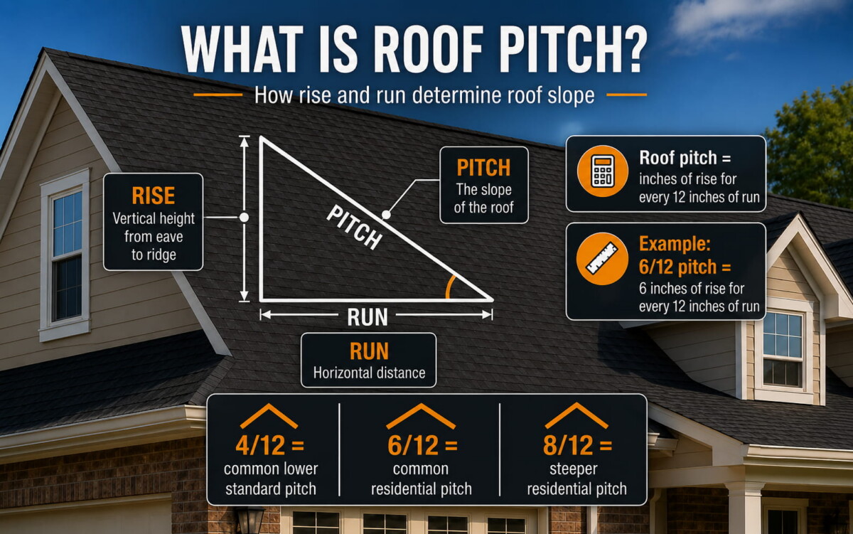 Roof Pitch for Houses - Safe Ranges, Slope Types, and What Works Best
